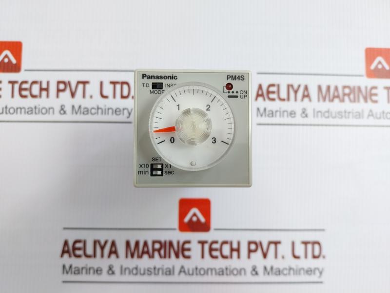 Multirange Timer -10˚C - +50˚C Panasonic Pm4S-a2C30M-ac120V