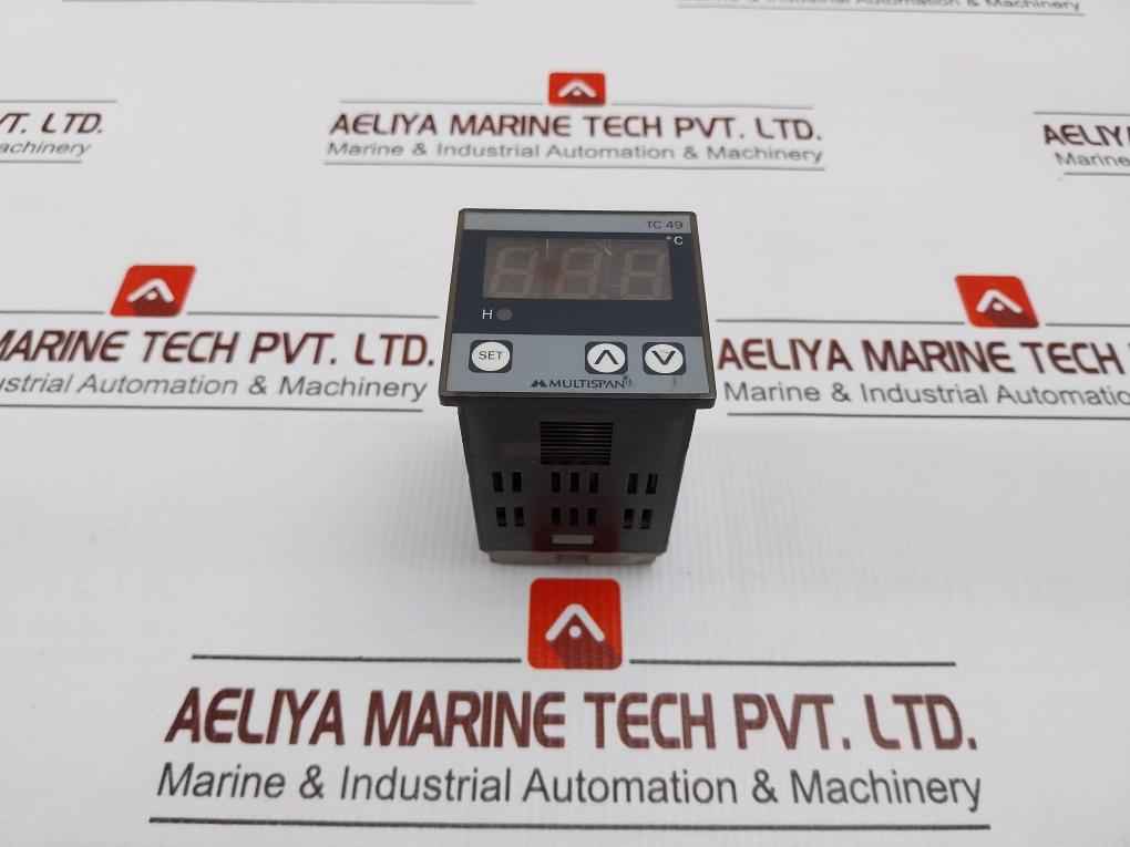 Multispan Tc 49 Display Temperature Controller 50/60hz 4va 0-600/999c