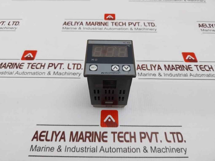 Multispan Tc 49 Display Temperature Controller 50/60hz 4va 0-600/999c