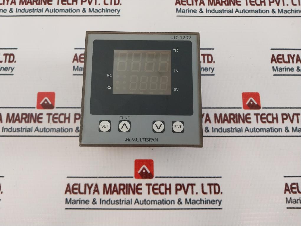 Multispan Utc 1202 Digital Temperature Controller 100~250Vac 50/60Hz