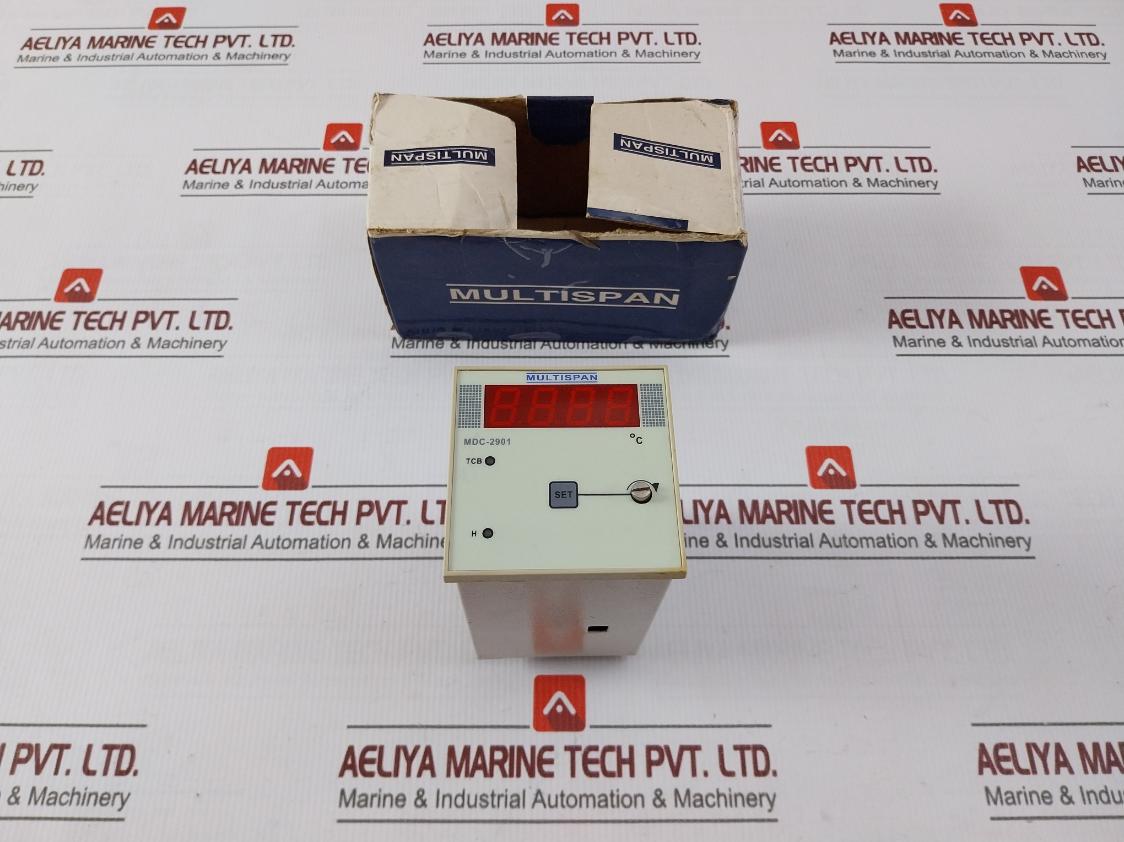 Multispan Mdc-2901 Digital Temperature Controller 230 V Ac 50 Hz