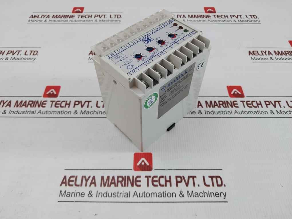 Multitek 440V Ac 60Hz Frequency Relay M200-f1W