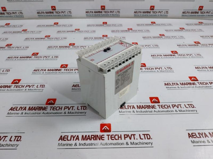 Multitek M100-wa1 Single Phase Watt Transducer Vt 6600/100v Ln Ct 250/1a 1.21a