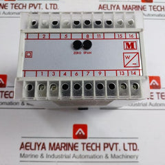 Multitek M100-wa1 Single Phase Watt Transducer Vt 6600/100v Ln Ct 250/1a 1.21a