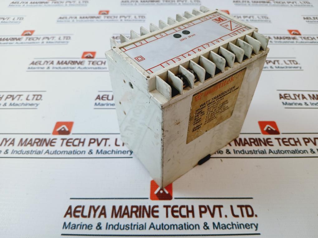 Multitek M100-wa4 3 Phase 3 Wire Watt Transducer 50/60Hz