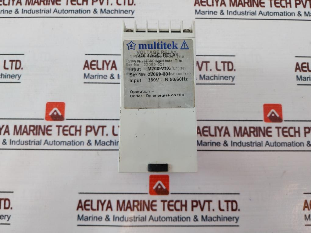 Multitek M200-v1X Voltage Relay 220V 50/60Hz