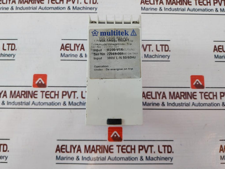 Multitek M200-v1X Voltage Relay 220V 50/60Hz