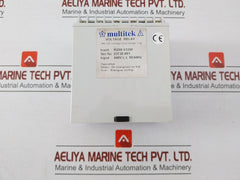 Multitek Voltage Protection Relay Input: 440V L-l 50/60Hz Part No M200-v33W