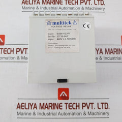 Multitek Voltage Protection Relay Input: 440V L-l 50/60Hz Part No M200-v33W