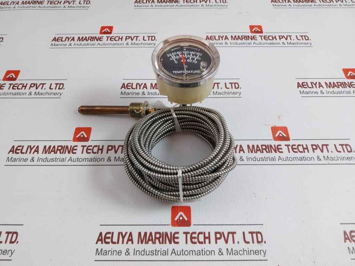 Murphy Swichgage Diaphragm-actuated Temperature Gauge A25Tg-160-s25-1/2
