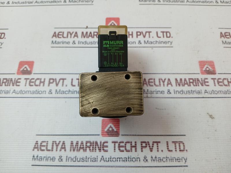 Murr 7000-29401 Svs Valve Plug 230Vac/Dc-10A 230V 50Hz 8W 81620429
