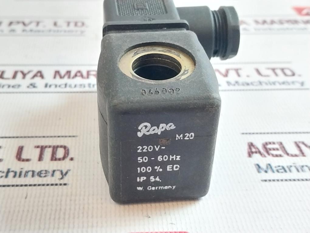 Murr Elektronik 3124063 M20 Solenoid Valve Coil 220V Ac/Dc