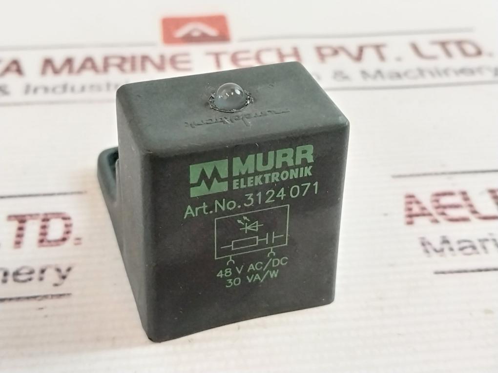 Murr Elektronik 3124071 Plug Suppressor 48 V Ac/Dc