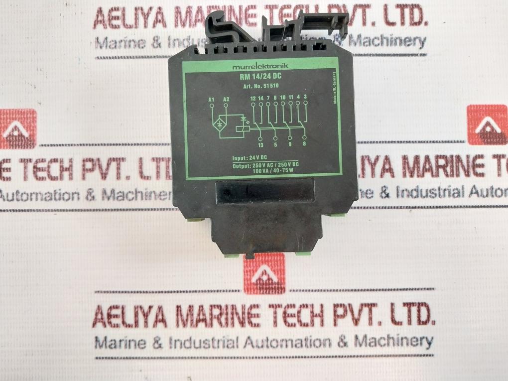 Murr Elektronik 51510 Output Relay 250V Ac/ 250V Dc
