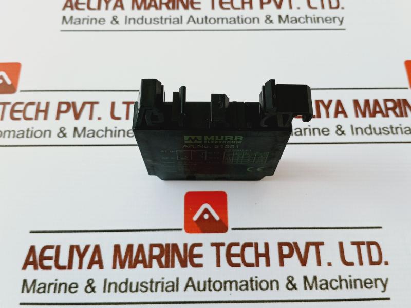 Murr Elektronik 51551 Output Relay, 24V Ac/15Ma, 5A, Ip20