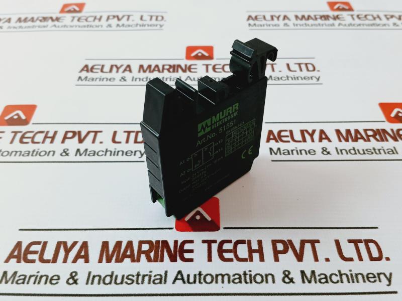 Murr Elektronik 51551 Output Relay, 24V Ac/15Ma, 5A, Ip20