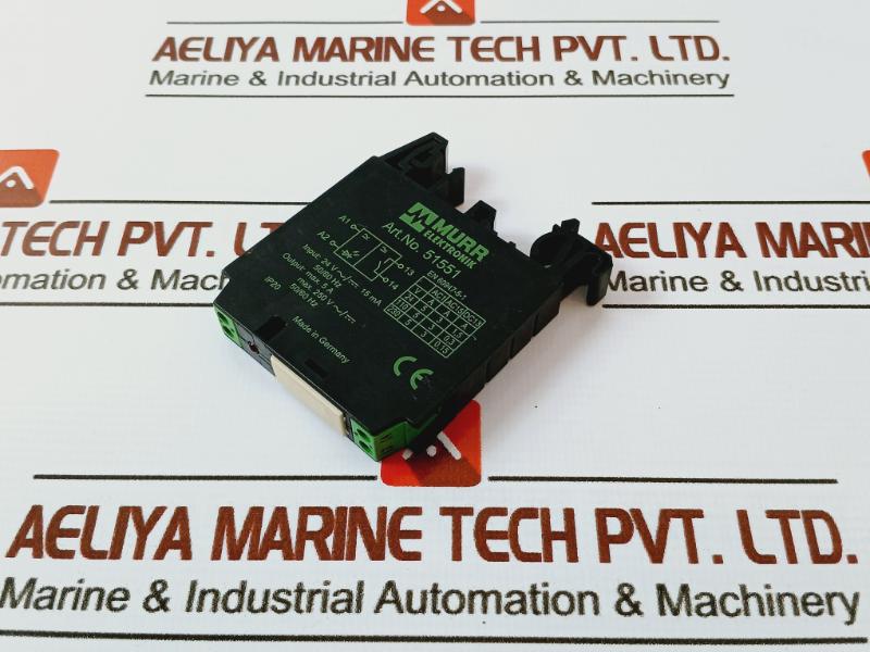 Murr Elektronik 51551 Output Relay, 24V Ac/15Ma, 5A, Ip20