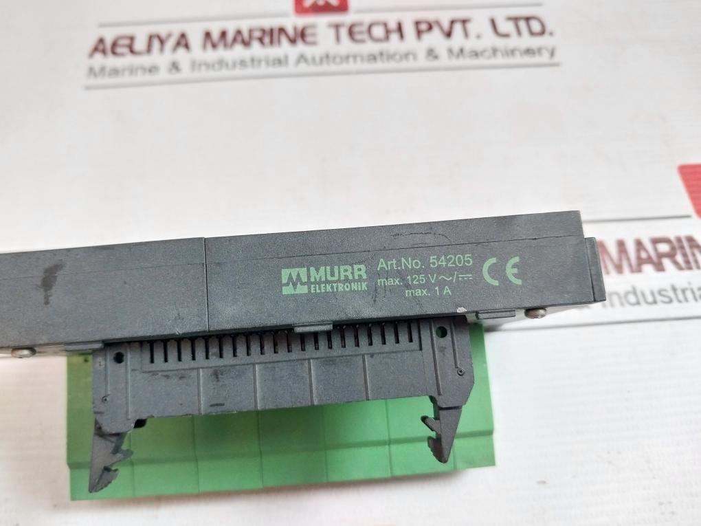 Murr Elektronik 54205 Plug For Signal Transfer 125V 1A 66249