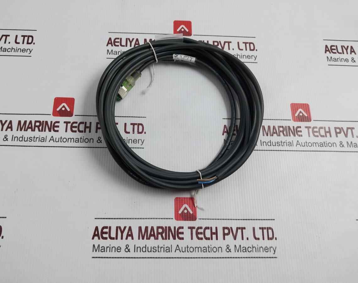 Murr Elektronik 7000-12281-6230500 Connector Cable 5 Meter 24v Dc 4a 0.6nm
