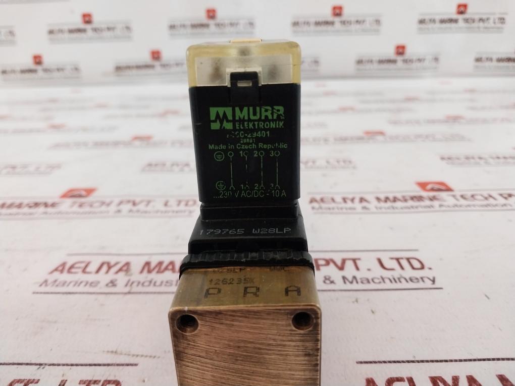 Murr Elektronik 7000-29401 Svs Valve Plug 230V Ac/Dc–10A 126235K 179765