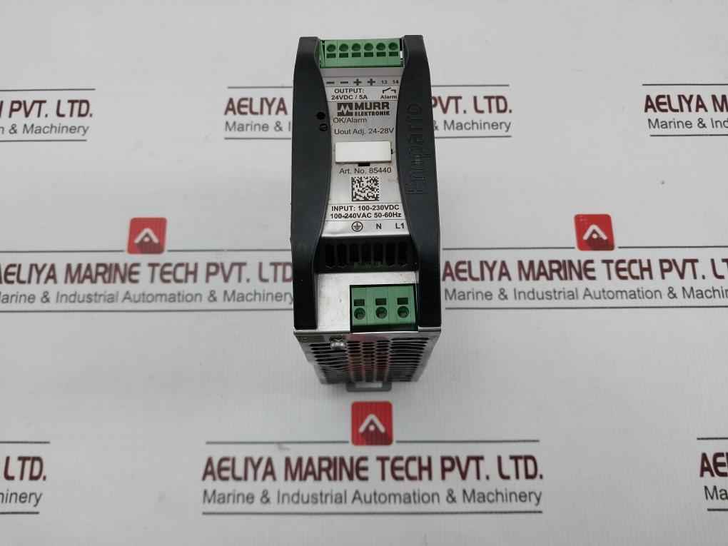 Murr Elektronik 85440 Switch Mode Power Supply 24 Vdc 5A
