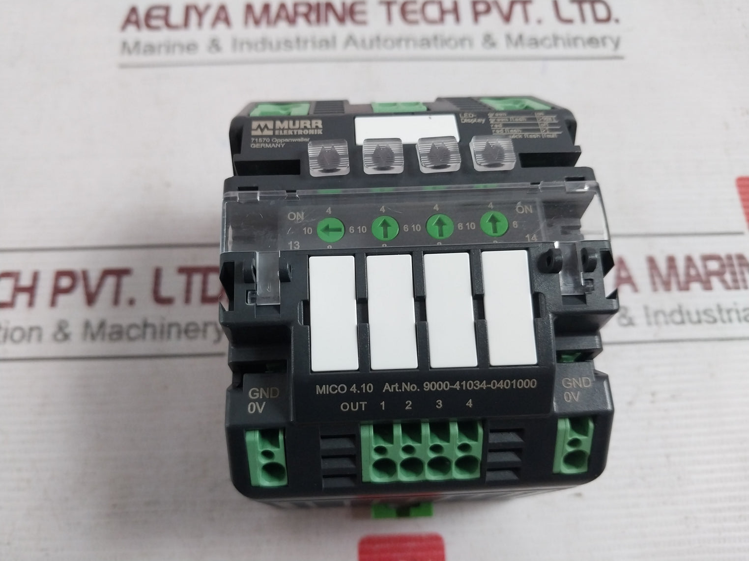 Murr Elektronik 9000-41034-0401000 Electronic Circuit Protection 24Vdc 40A 10A