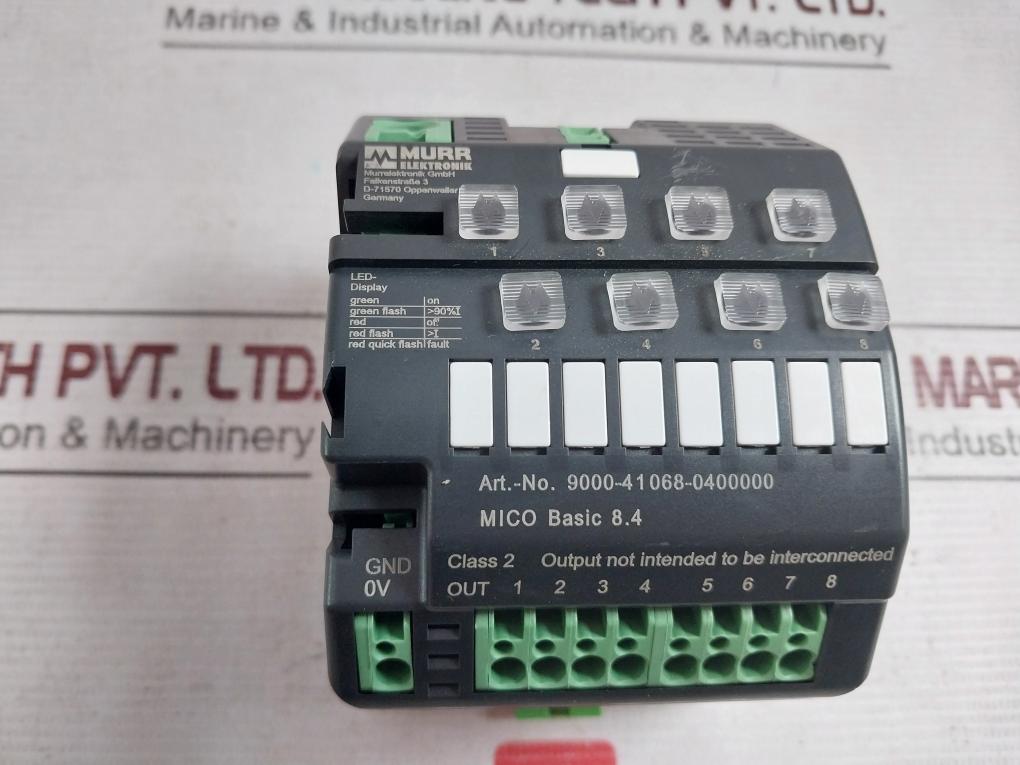 Murr Elektronik 9000-41068-0400000 Electronic Circuit Protection Unit 24V Dc 50A
