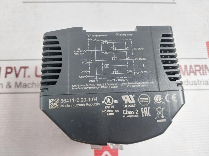 Murr Elektronik 9000-41068-0400000 Electronic Circuit Protection Unit 24V Dc 50A