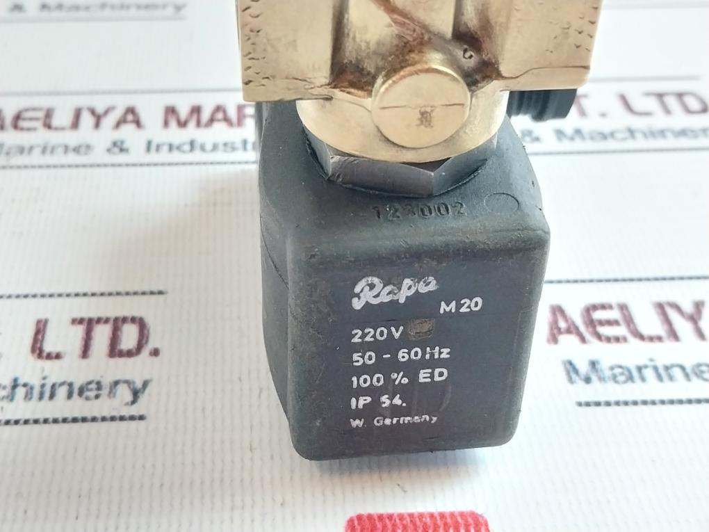 Murr Elektronik/ Lucifer Solenoid Valve 3124063 With Coil 121K02 230V Ac/Dc