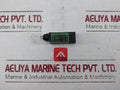 Lot of 2X MURRELEKTRONIK 71281 LED Indicator Opac/Green 24V AC/DC