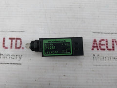 Lot of 2X MURRELEKTRONIK 71281 LED Indicator Opac/Green 24V AC/DC