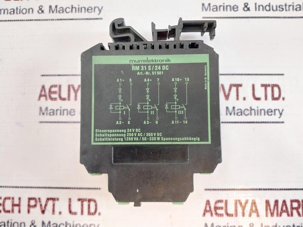 Murrelektronik Rm 31 S/24 Dc Output Relay 51501