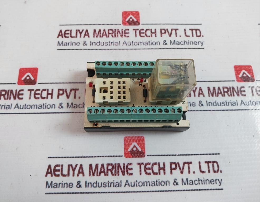 Murrelektronik Sb1371 Relay Socket Module Used