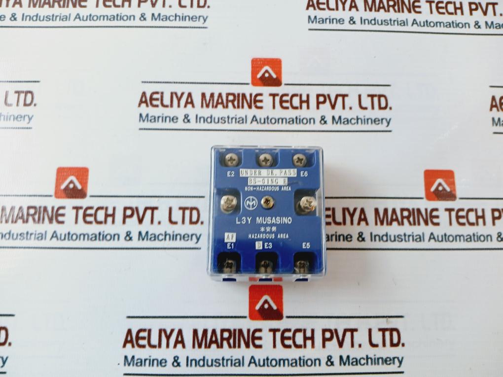 Musasino L3Y Three Phase Solid State Relay For Control Panel