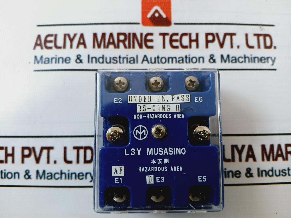 Musasino L3Y Three Phase Solid State Relay For Control Panel