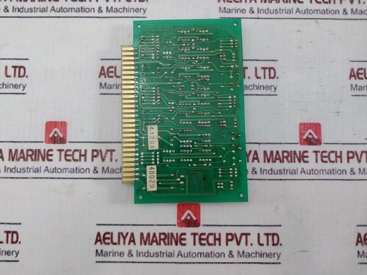 Musasino M-7814B Ballast Tank Level Gauge Pcb Card 4.1208
