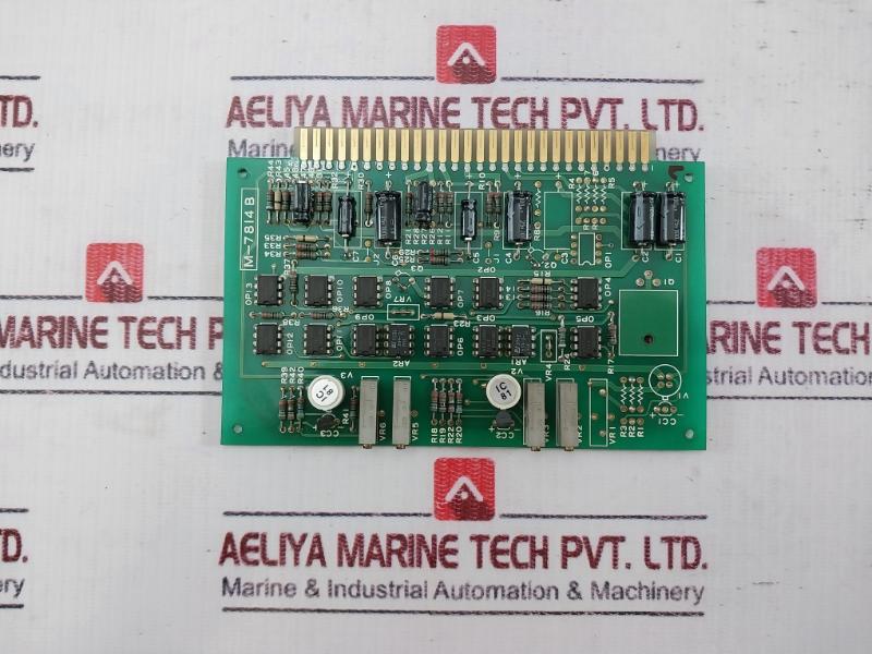 Musasino M-7814B Ballast Tank Level Gauge Pcb Card 4.1208