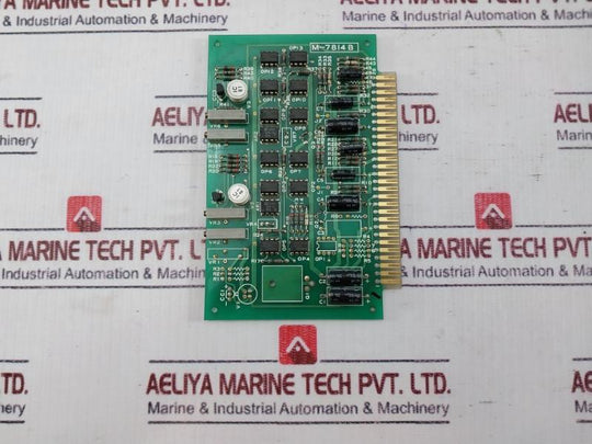 Musasino M-7814B Ballast Tank Level Gauge Printed Circuit Board
