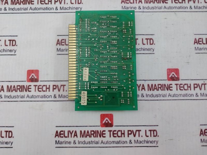 Musasino M-7814B Ballast Tank Level Gauge Printed Circuit Board