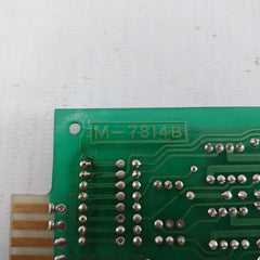 Musasino M-7814B Ballast Tank Level Gauge Printed Circuit Board