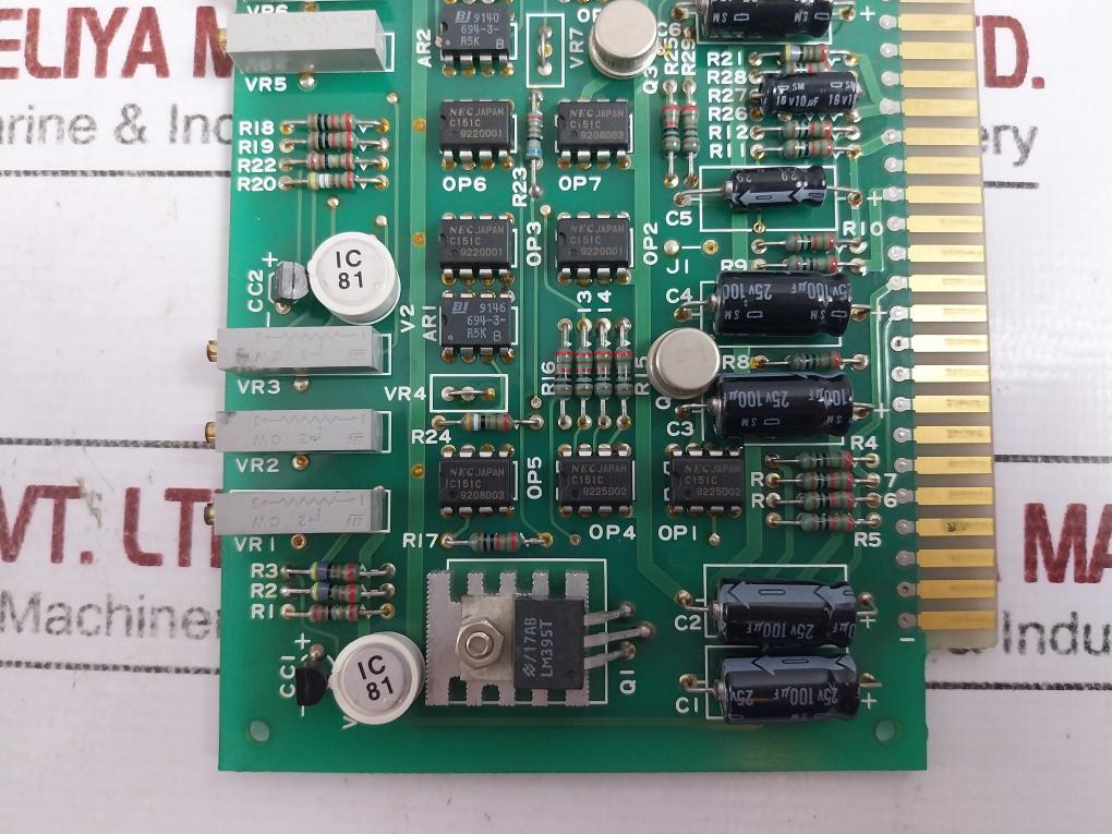 Musasino M-7814B Printed Circuit Board 741100-0002