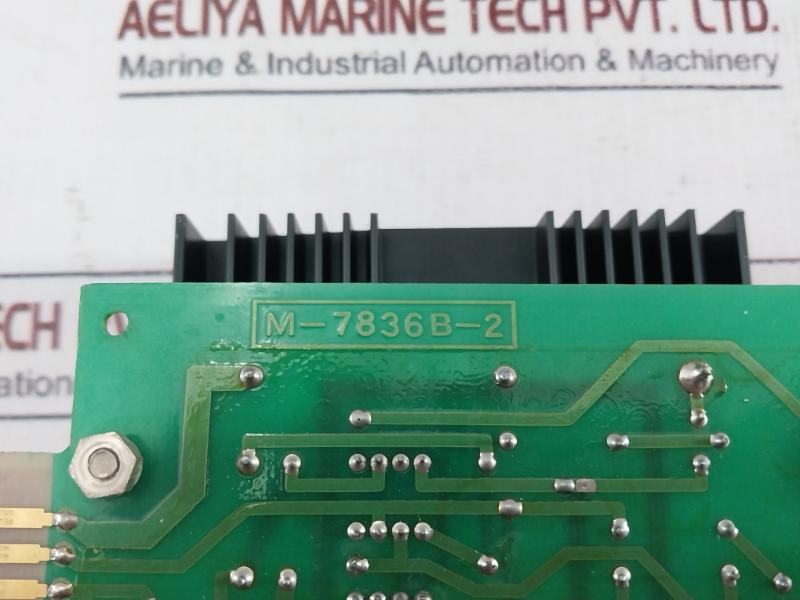 Musasino M-7836 B-2 Tank Level Indicator System Pcb 4.1202