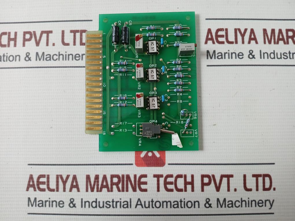 Musasino M-7845 Ballast Tank Level Gauge Pcb Card
