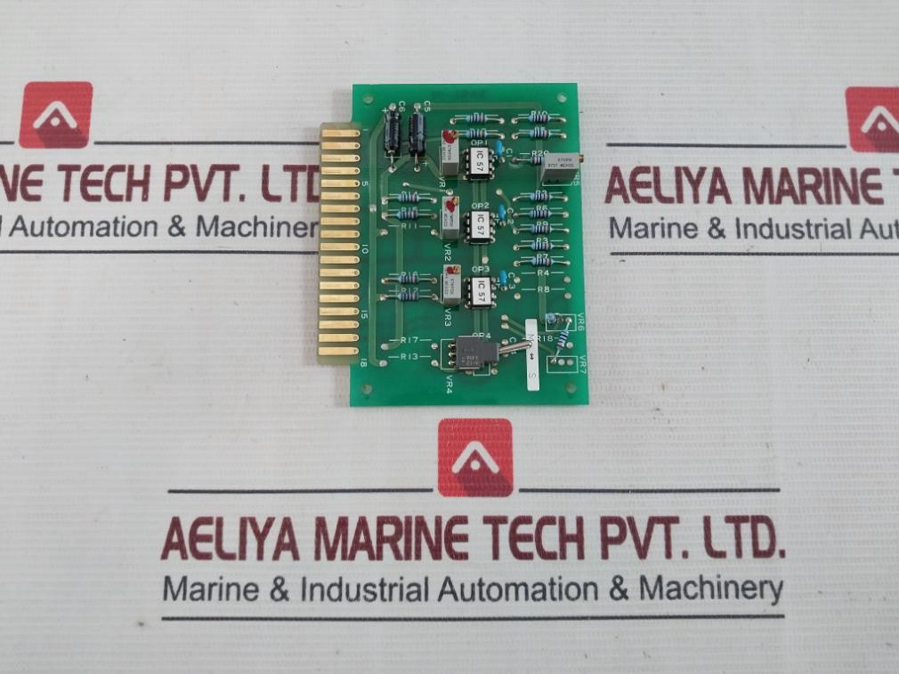 Musasino M-7845 Ballast Tank Level Gauge Pcb Card
