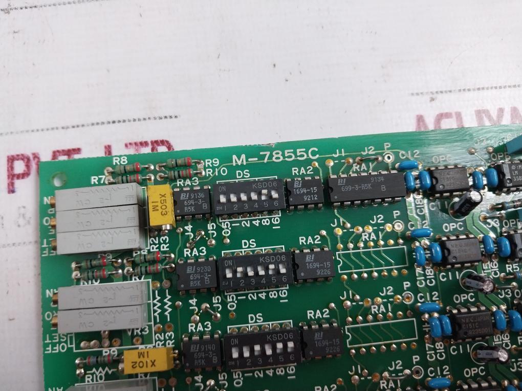 Musasino M-7855C Printed Circuit Board