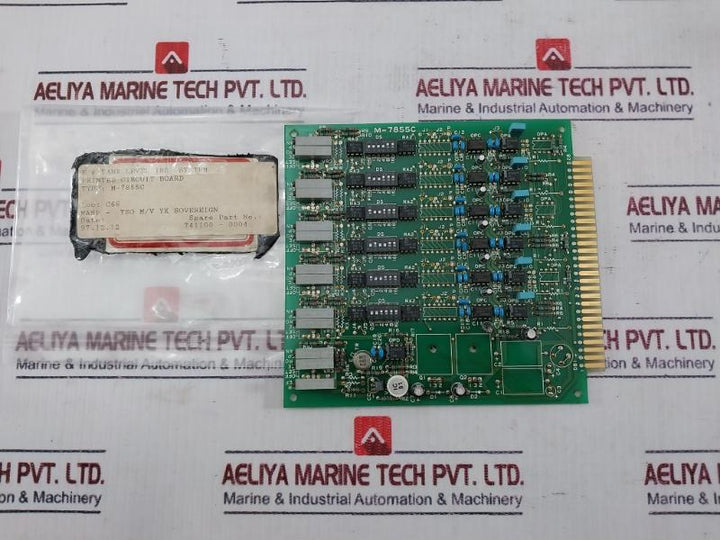 Musasino M-7855C Tank Level Indicator System Pcb