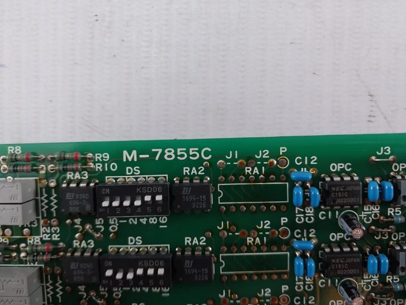 Musasino M-7855C Tank Level Indicator System Pcb