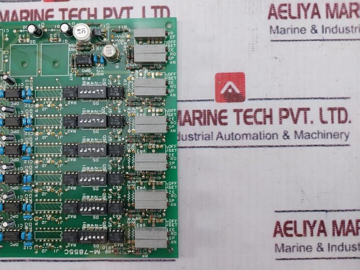 Musasino M-7855C Tank Level Indicator System Pcb