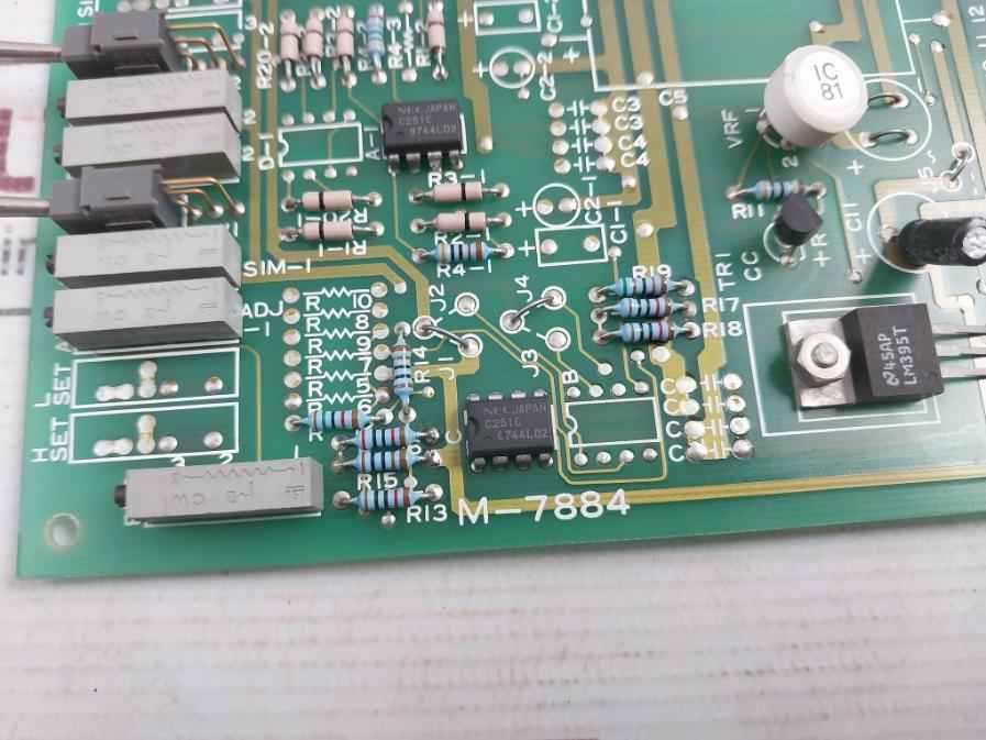 Musasino M-7884 Printed Circuit Board 980223