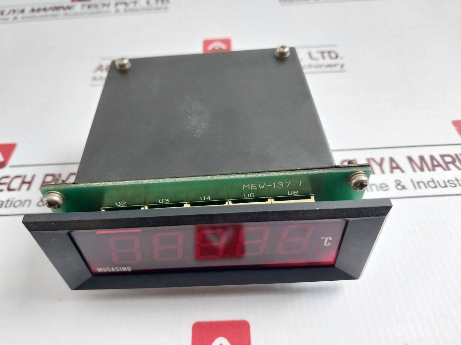 Musasino Mew-137-1 Digital Panel Meter Cr6-12S-3.96E